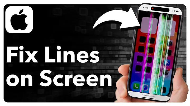 How To Fix Lines On iPhone Screen