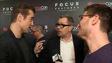Gary Oldman and Colin Farrell meet at CinemaCon 2017