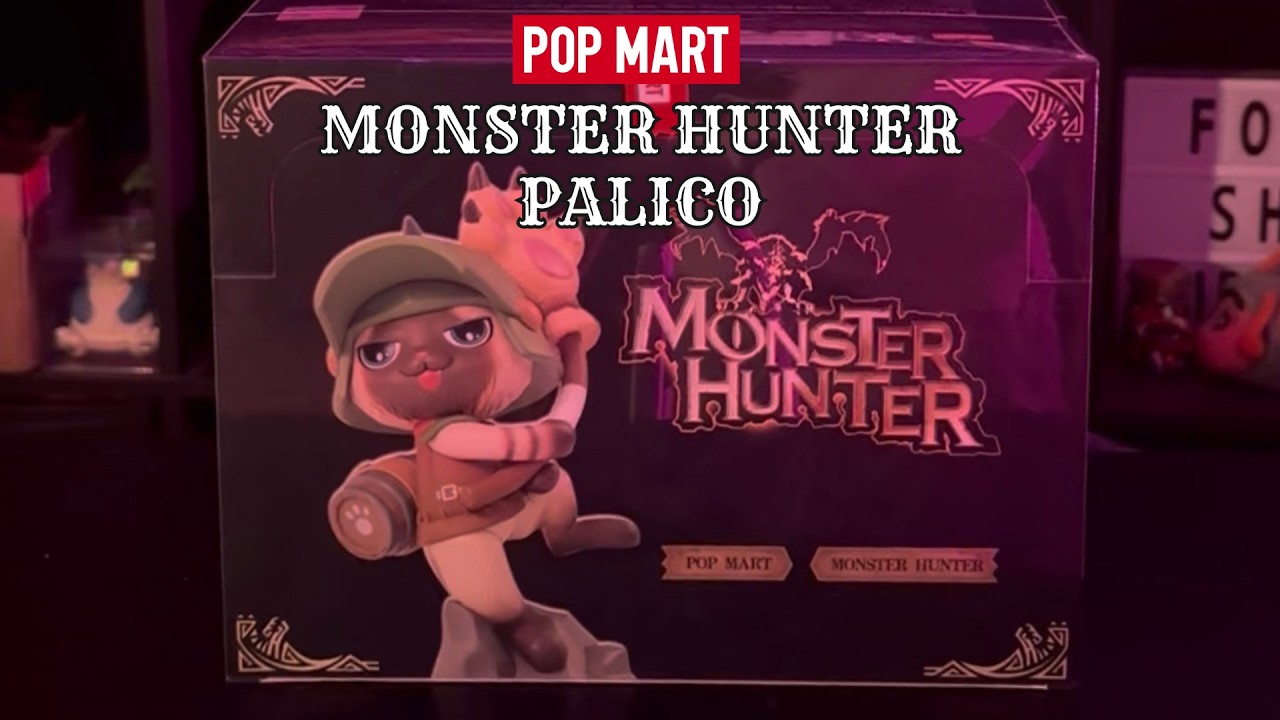 UNBOXING A FULL CASE! 🐾 POP MART x Monster Hunter Palico Series