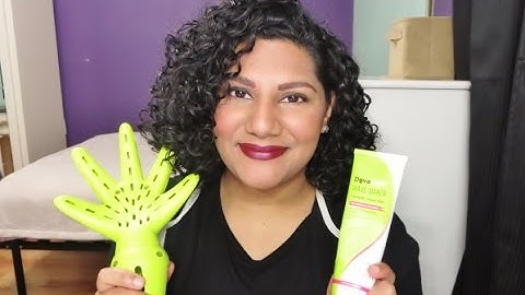 How To Get Perfect Defined Frizz-free Curls | DevaCurl Wave Maker Touchable Texture Whip Review