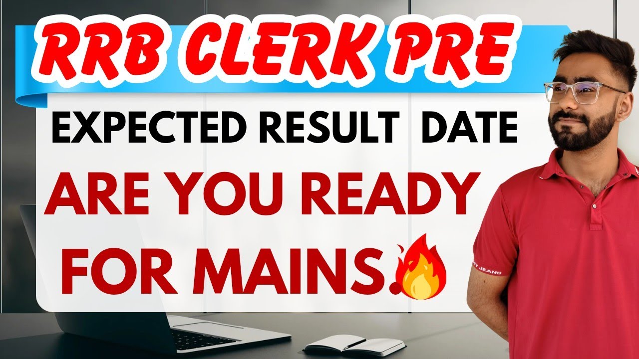 RRB ✨❤️ Clerk Prelims Result soon Update 🔥