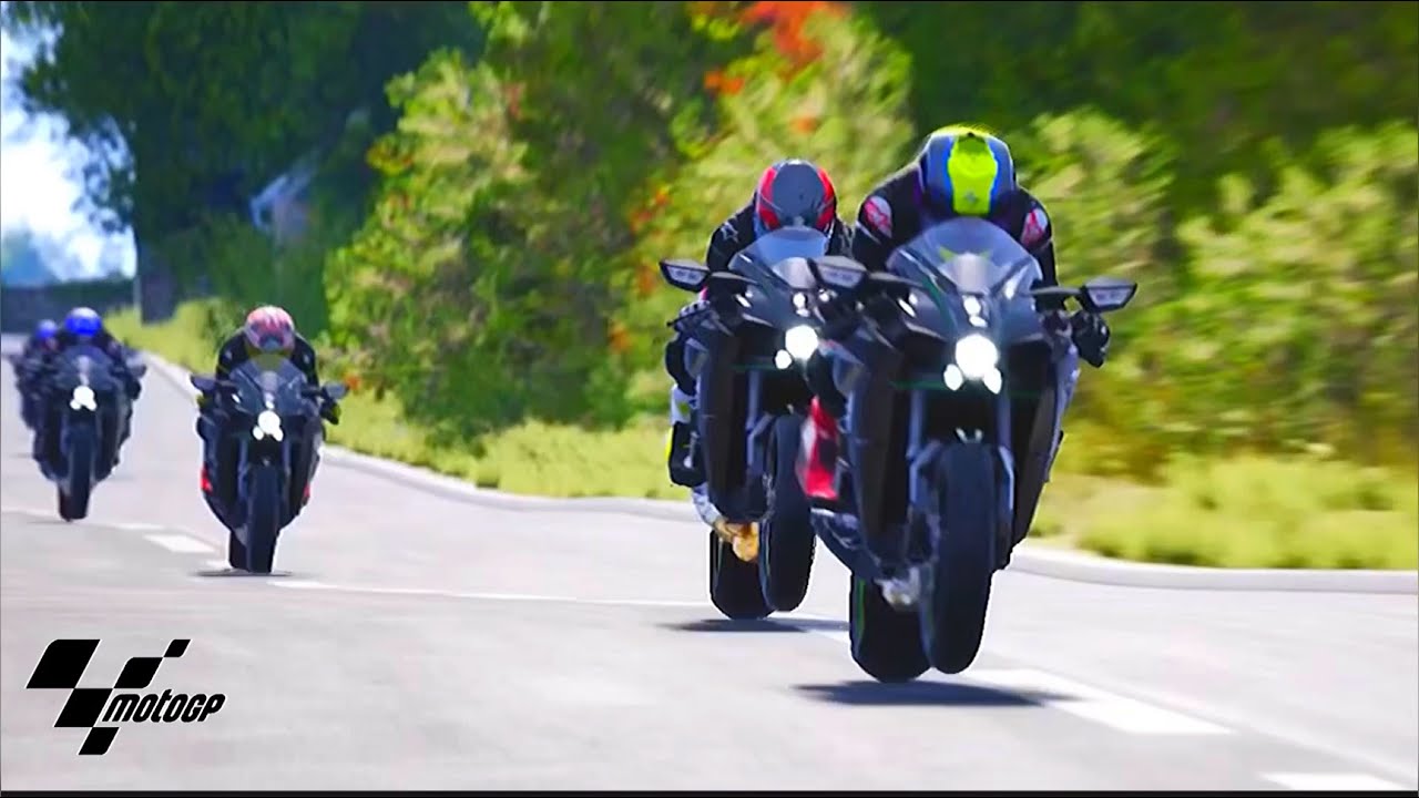 MOST FASTEST KAWASAKI MOTORCYCLE RACING YouTube