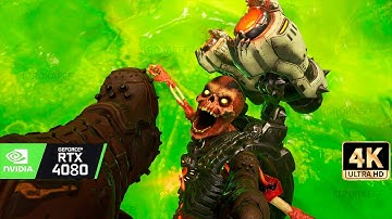 RTX 4080 Brings DOOM to LIFE | Photoreal Reshade Graphics at 240FPS HDR10