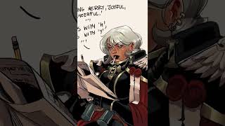 Crosswords #warhammer40k #sistersofbattle #crossword #puzzle #heresy #art #comic #shorts #fyp