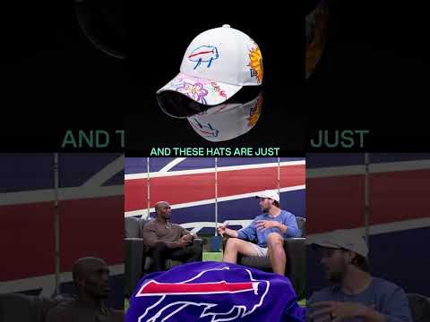 Josh Allen making a difference one hat at a time 🧢🥹