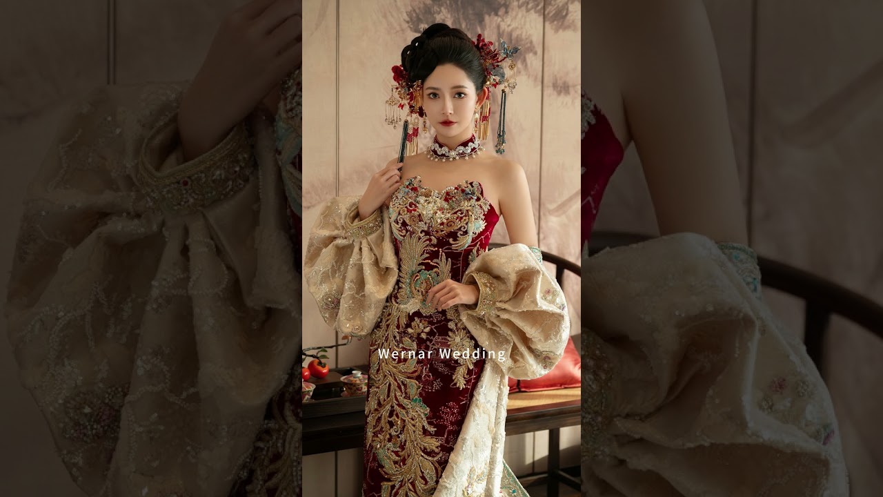 一眼淪陷的新中式嫁衣 縮圖
