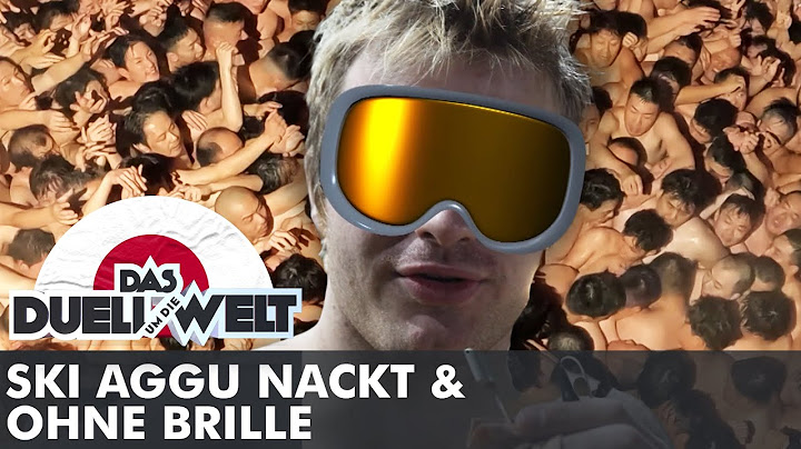 Ski Aggu nackt & ohne Brille | Für Joko beim Naked Men Festival in Japan