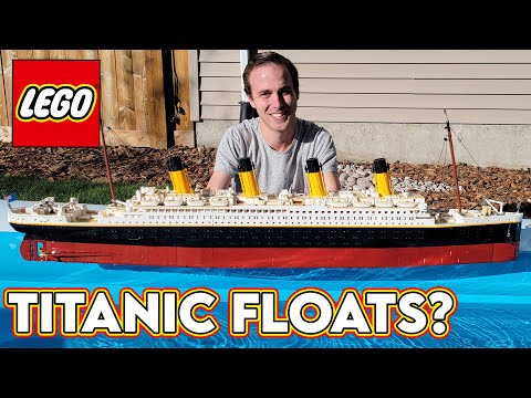 Il LEGO for Adults 10294 Titanic riesce a galleggiare?