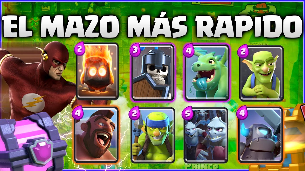 El Mazo Mas Poderoso De Clash Royale