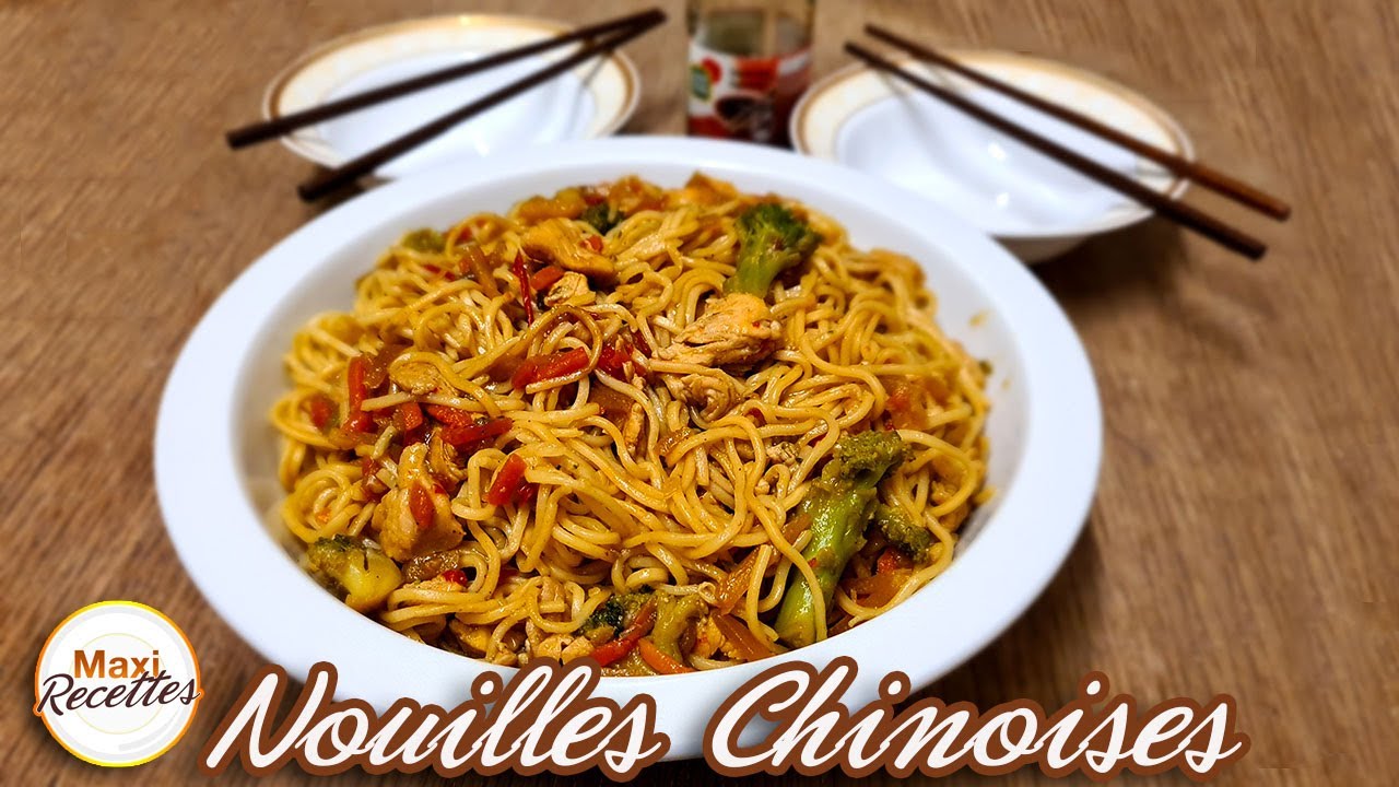 Recette Nouilles chinoises facile et rapide