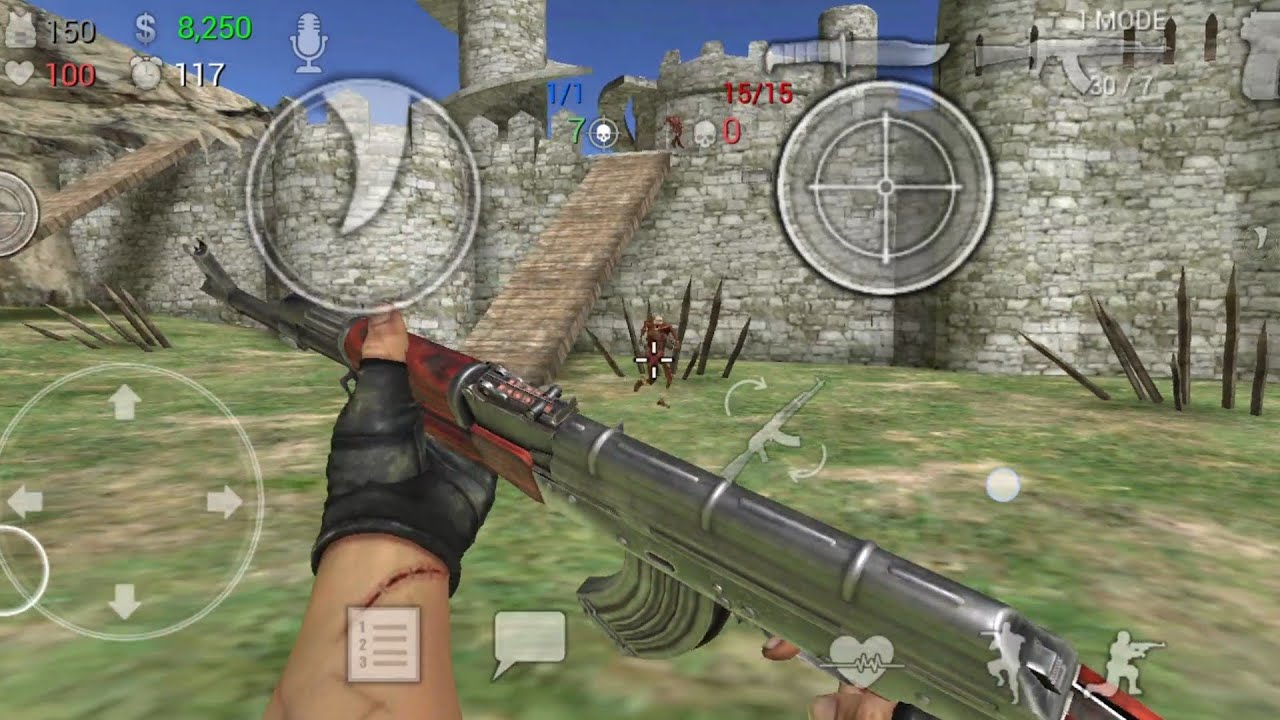 Sfg 2 | Zal Castle | 1 vs 15 | ZombieMode 🧟‍♂️ | Oxirigacha ko'ramiz | Qancha kill bo'ldi🤔