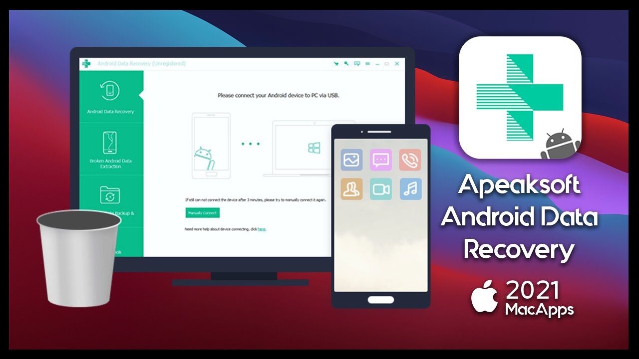 Android Data Recovery 2021 for Mac | Interface & Workspace Quick View