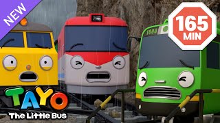 Little Troublemaker Trains And Buses | Titipo The Little Train | Tayo The Little Bus