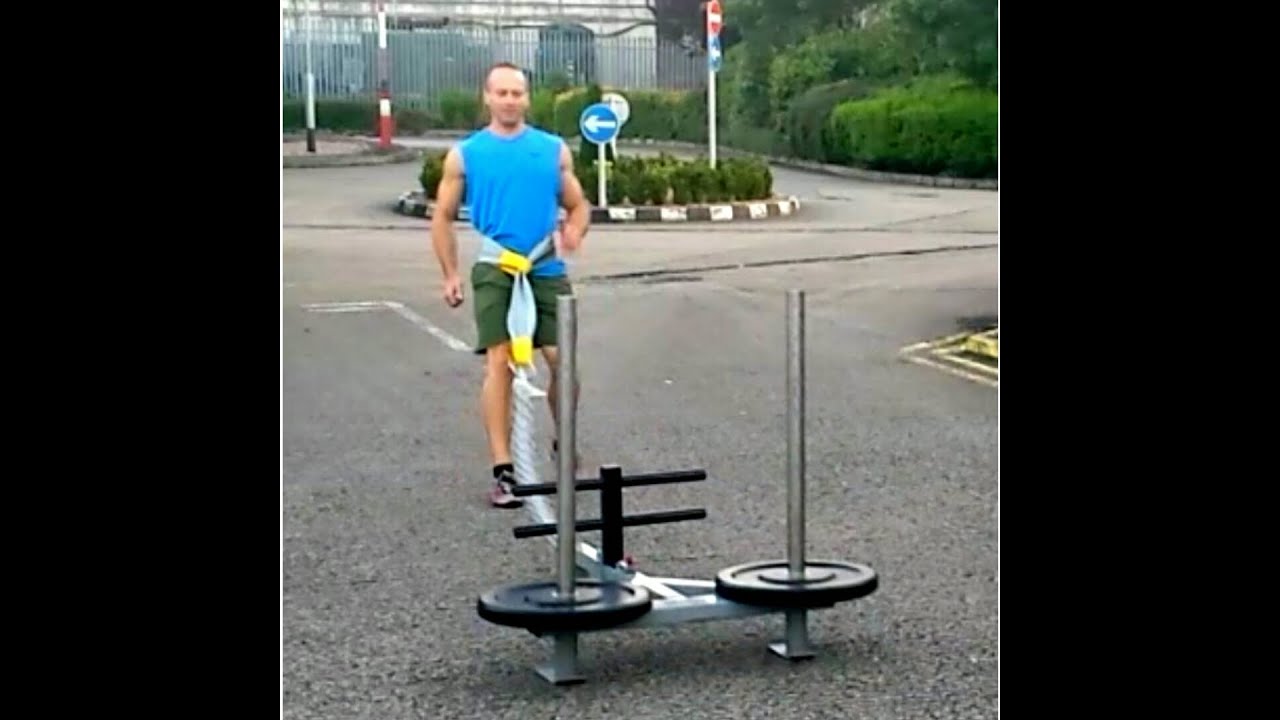 Metal Rhino Sled Pulling Belt YouTube