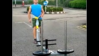 Metal Rhino Sled Pulling Belt