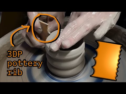 3D printing a pottery tool & testing my skills (CAD TIME # 4)