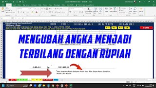 Cara Mudah Rumus Terbilang Di Excel Tanpa Add In Terbilang Bebas Pindah Laptop Rumus Tetap Work
