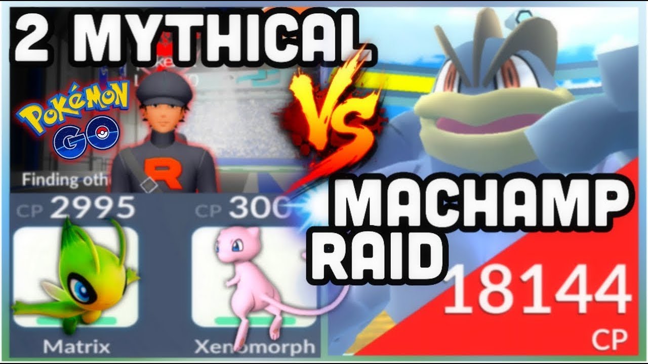 machamp raid pokemon go