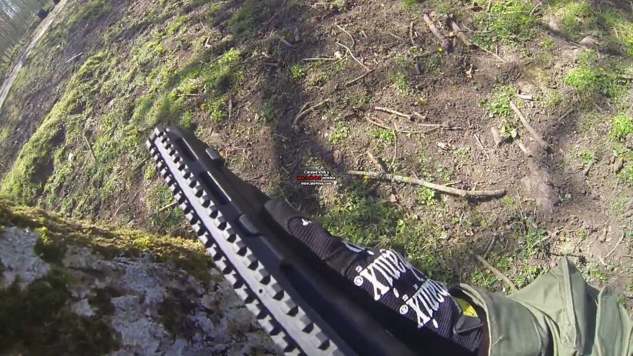 Limerick Airsoft Camp Rolling attack game 642013 YouTube
