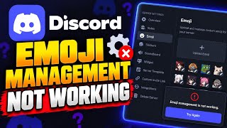 How to Fix Discord Emoji Management Not Working Step by Step