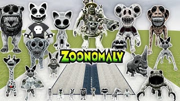 DESTROY ALL ZOONOMALY MONSTER & ALPHABET LORE MONSTER in Garry