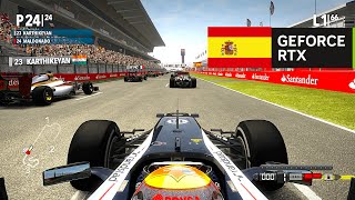 Pastor Maldonado's Williams FW34 V8 - Spanish GP 100% Race | F1 2012