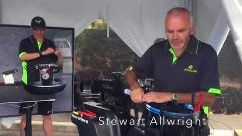 Tennis Stringers at the Launceston International