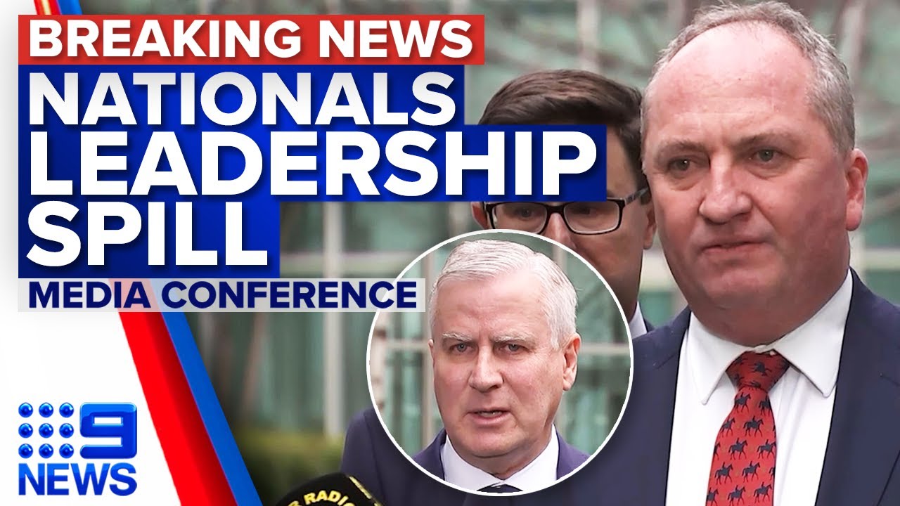 Barnaby Joyce Says He Returns To Nationals Leadership A Better Person 9 News Australia Youtube