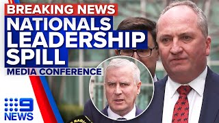 Barnaby Joyce Says He Returns To Nationals Leadership A Better Person 9 News Australia Youtube
