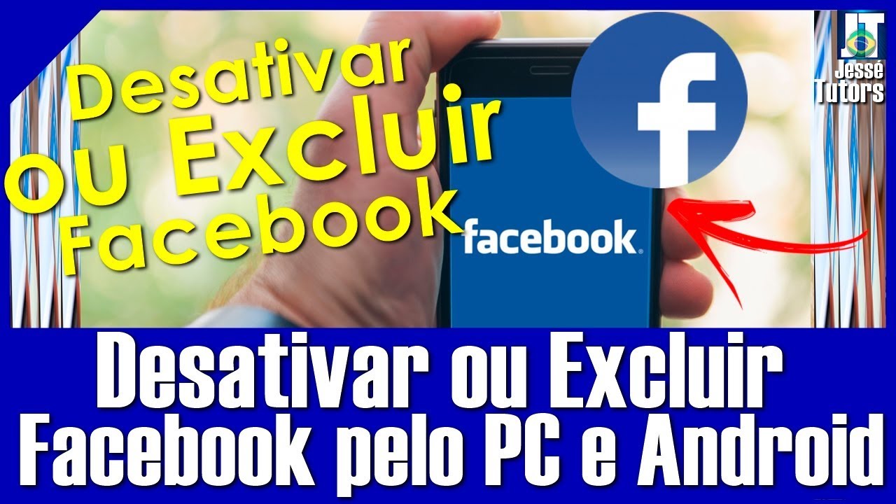  MELHOR V DEO COMO DESATIVAR OU EXCLUIR A CONTA DO FACEBOOK PELO PC OU CELULAR YouTube