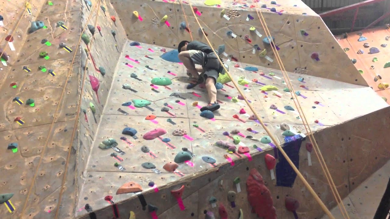 v5.10c Mission Cliff SF Indoor Rock Climbing YouTube