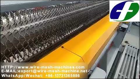 CNC Normal and Reverse Twist Hexagonal Wire Netting Machine,Automatic Hexagonal Wire Netting Machine
