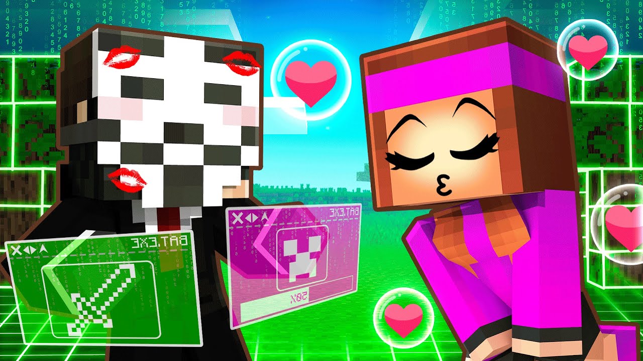 Anna a un rendez vous AMOUREUX avec un Hacker sur Minecraft ! - YouTube