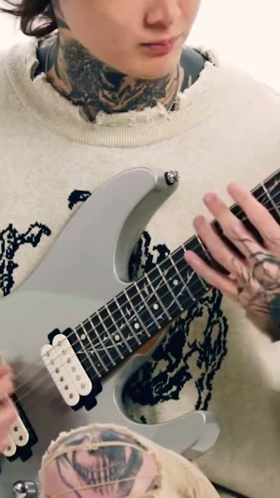 Tim Henson showing off Playing God