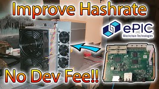 ePIC UMC improves hashrate with no Dev fee