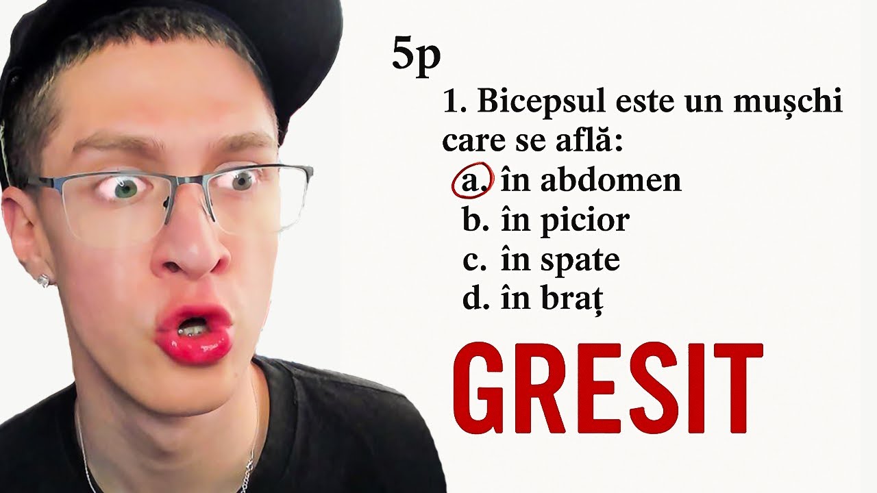 Am Rezolvat Subiectul De Bac La Biologie...