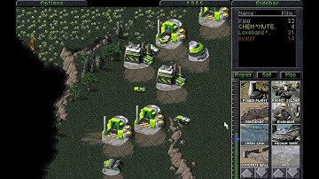 Command & Conquer: Tiberian Dawn Multiplayer on CnCNet - Chem Byaly vs Kipp Lovehandles G1