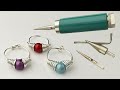 Conetastic @beadalon Tool Coiled Wire Ring DIY Jewelry Making Tutorial