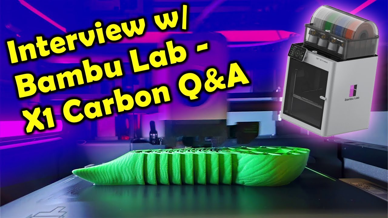 Bambu Lab X1 Carbon Q&A! YouTube