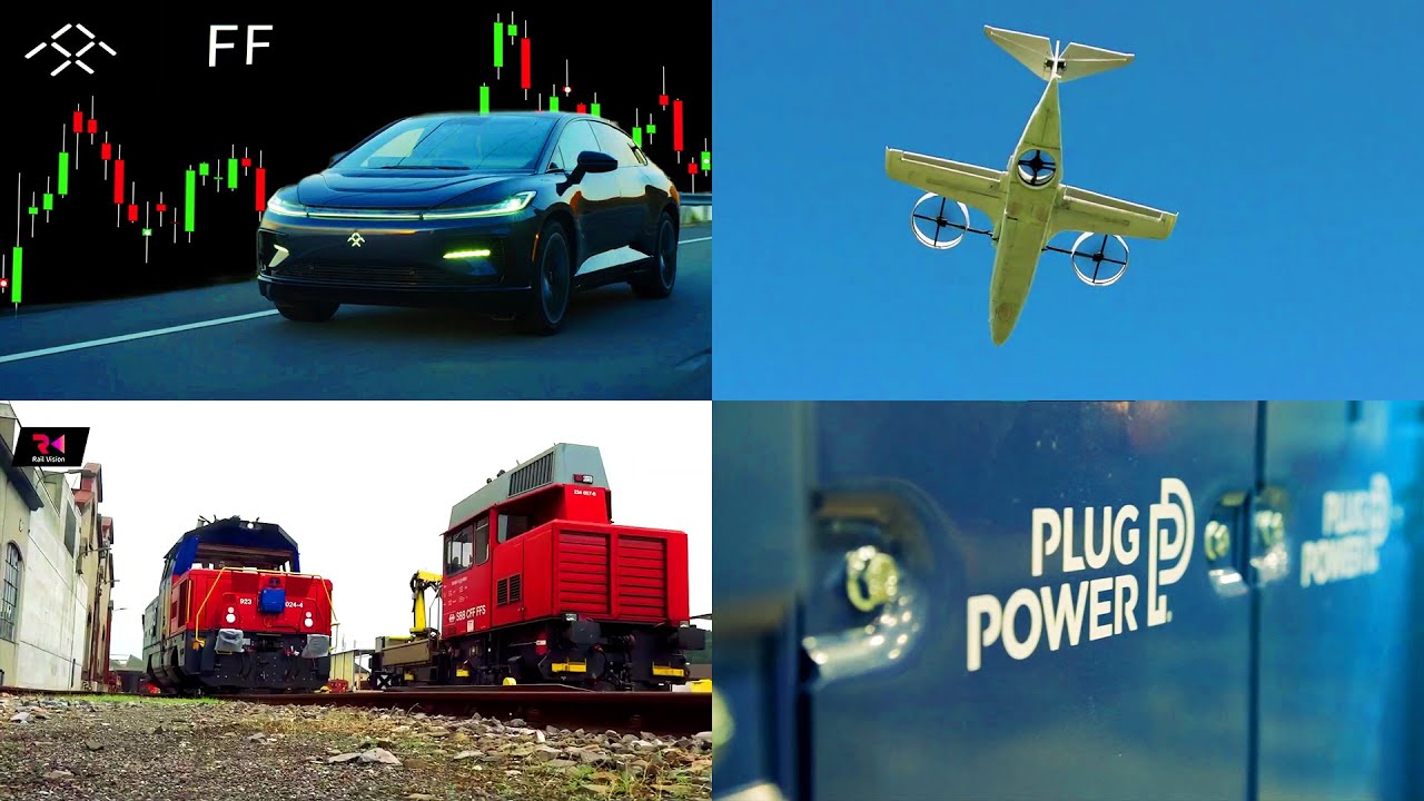Мощные акции Penny, за которыми стоит следить: Plug Power PLUG, Rail Vision RVSN, Faraday Future ...