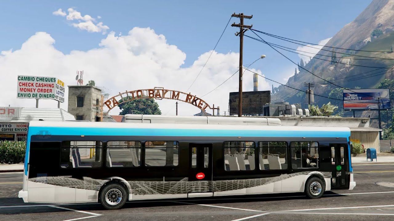 Marseille RTM Bus - GTA V _REVIEW
