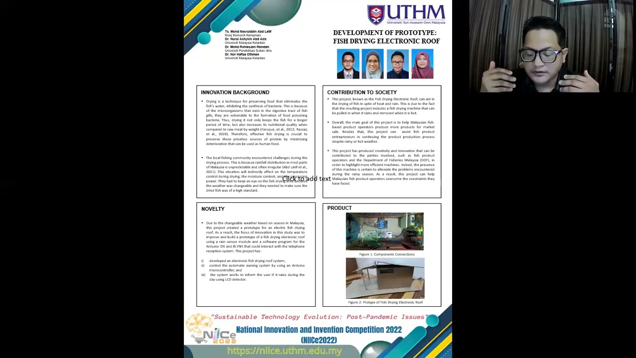 FISH DRYING ELECTRONIC ROOF