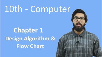 10th Class Computer - Ch 1 - Design Algorithm and Flow Chart - Matric Class Computer