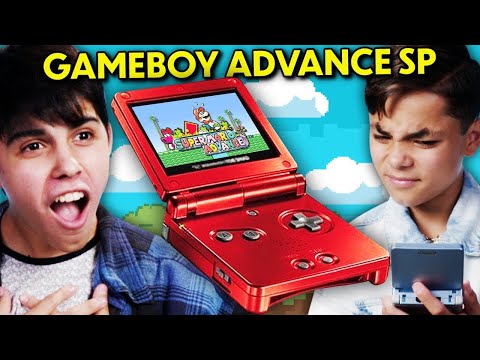 Gen Z Reacts To GameBoy Advance SP