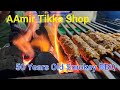 50 Years Old Smoked BBQ Shop + AAMIR TIKKA SHOP + GOJRA CITY PAKISTAN + BEST BBQ IN TOWN + VLOG 49EB