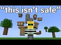 Minecraft but you can ONLY GO UP