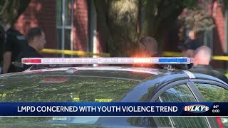 LMPD says they're seeing 'tragic' surge of youth involvement in violence this summer