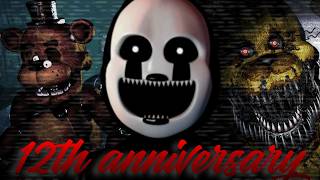(12th Anniversary) All* Vanilla Max Modes Re-Completed - FNAF Series