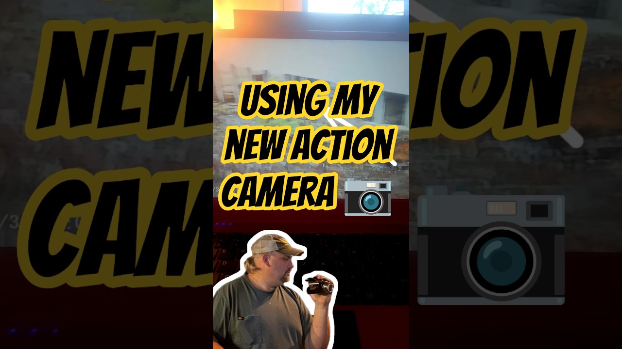 Using my new action Camera 📷  at a abandoned house 