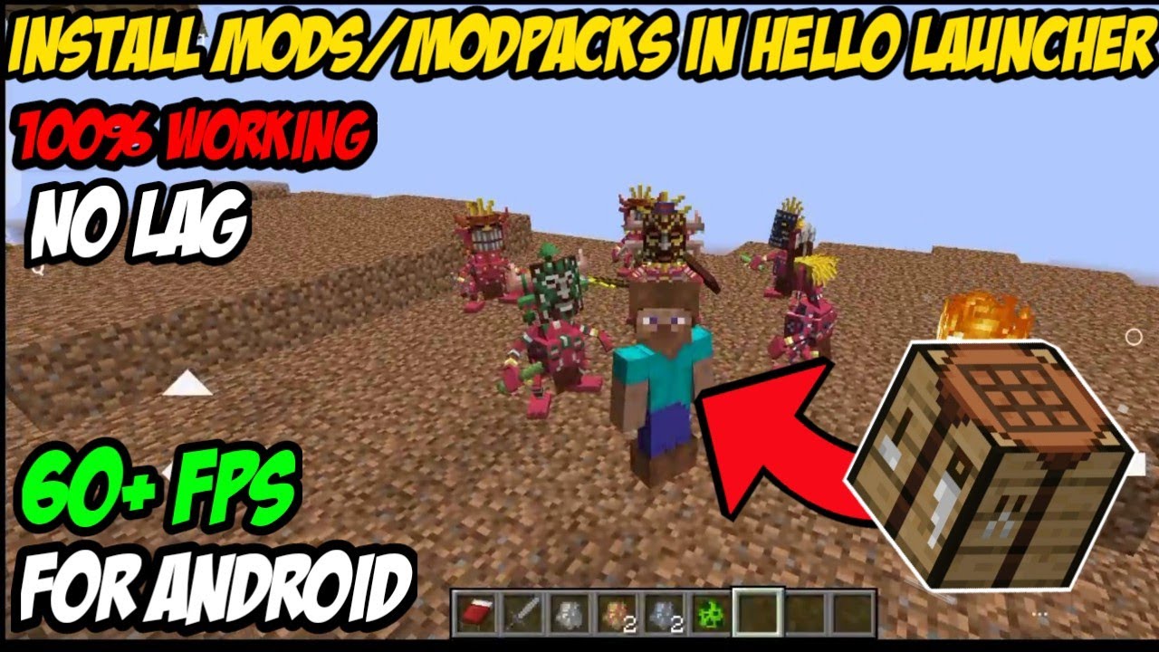 🔥PLAY ANY MOD IN HELLO LAUNCHER🔥